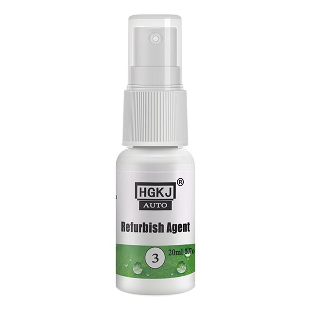 Autostoel Leer Restoreration Plastic Herstellen Vernieuwen Spuiten Auto Interieur Restorer Lederen Conditioner Auto Accessoires: 20ML