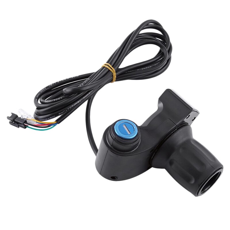 Electric Bike Switch Half Wrist Throttle Grip with Led Display: Default Title