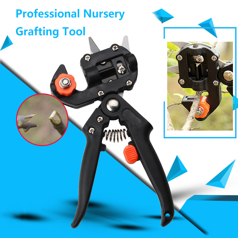 Sécateur de greffage, outil de greffage de jardin, coupe-branches , sécateur de plantes, boîtes de ciseaux de greffage d'arbres fruitiers