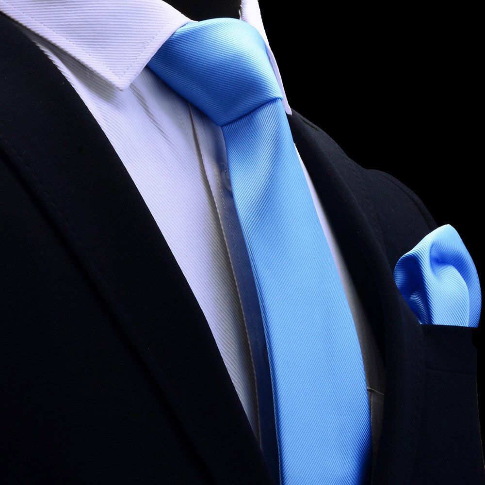 Bröllopsslips näsduk män slips röda solida slipsar för män business 8cm dropshiping brudgummen hals slips ficka fyrkantig set: 09