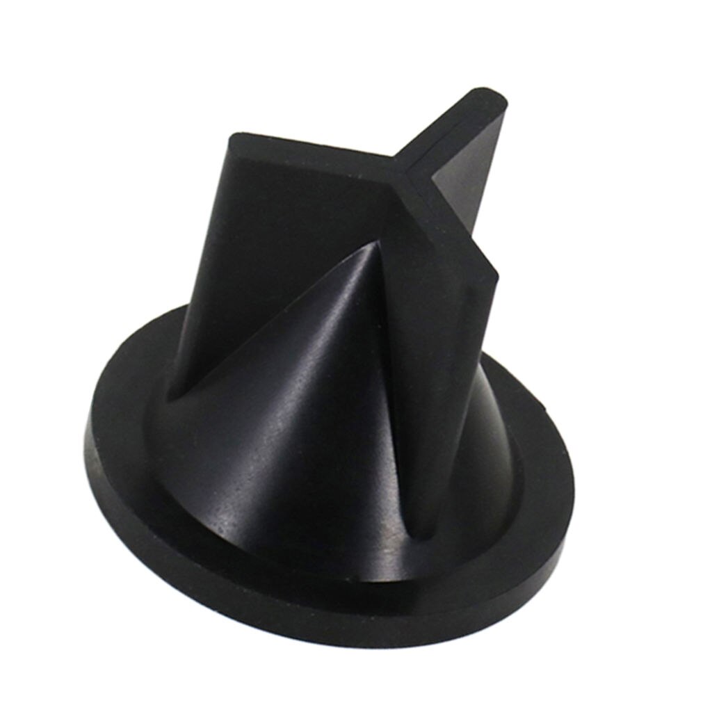 Plastic Camper Boat Marine RV Toilet Joker Valve Avoid Accidental Blockage,Black