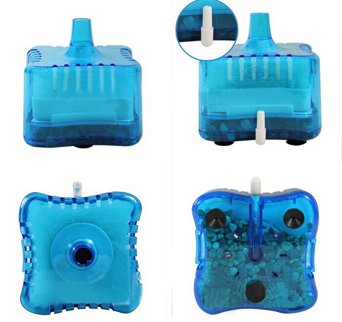 Aquarium Fish Tank Super Pneumatic Biochemical Activated Carbon Filter Water Biological Flter: Default Title