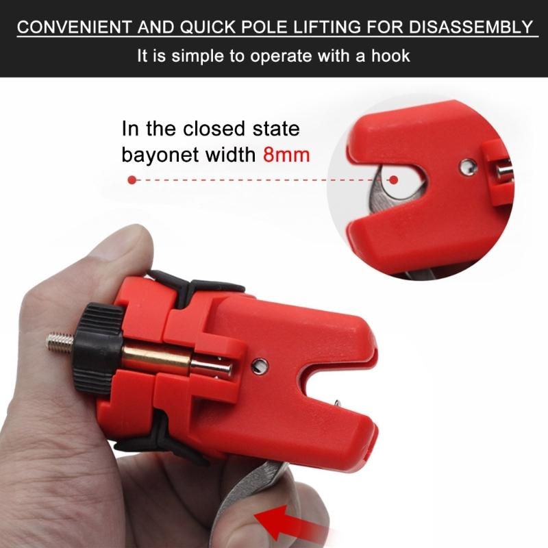 Fiskestangsholder rustfrit stål fiskestangsbeslag både fiskestangklemmeholder både monteringsbeslag