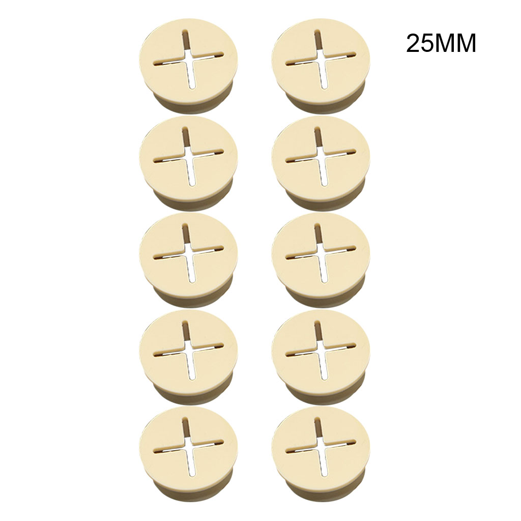 10 Pcs Flexible Wire Rubber Grommets Rubber Cable Cord Grommet for Desk Table Console Furnitures Hole Cover Dustproof