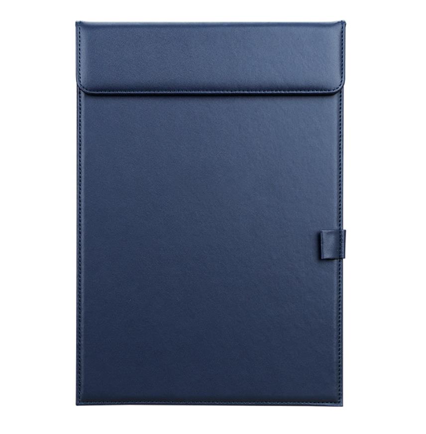 Office Leather Clipboard Document Folder Signature Folder Board Writing Pad US Letter / A4 Size Files Keeper Board: Deep Blue