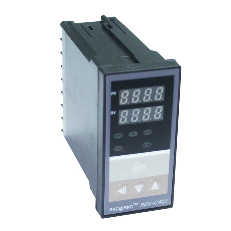 Dual PID Thermostat Regulator SSR Output Digital PID Temperature Controller REX-C100 0-400C with Thermocouple K SSR 40A SSR-40A: C400  SSR
