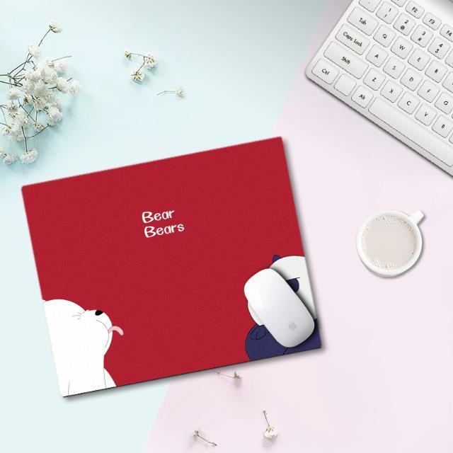 Kawaii podkładka pod mysz śliczne podkładka pod mysz Kawaii podkładka na biurko do gier biurko maty Gamer okrągły kwadrat Deskpad dla Office Home komputer stancjonarny: 260x210x3mm 08