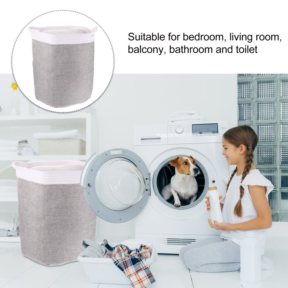 Laundry Storage Basket Practical Sundries Organizer Dirty Clothes Container