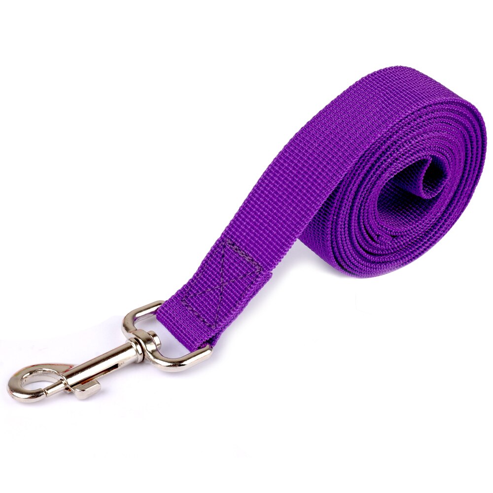 Correa de nailon para perro, correa grande para cachorros, entrenamiento de rastreo, cuerda de obediencia, correa de línea larga para pastor alemán, 5m, 10m, 20m