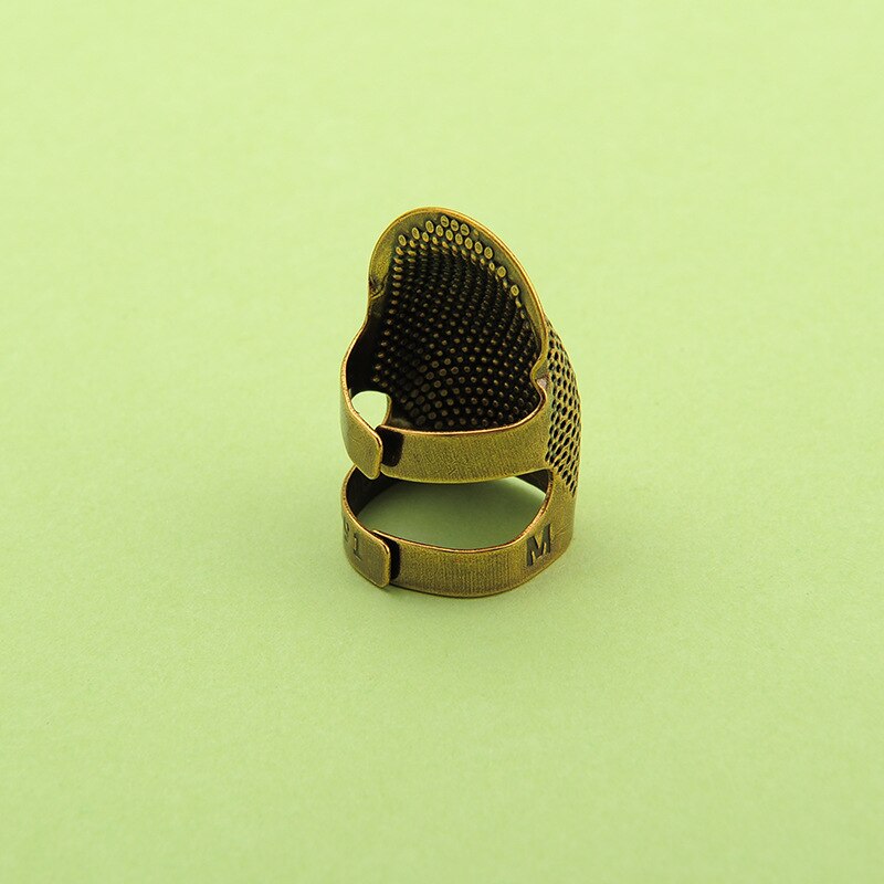 1PC rétro protège-doigts Antique dé à coudre anneau travail manuel aiguille dé à coudre aiguilles artisanat ménage bricolage outils de couture accessoires