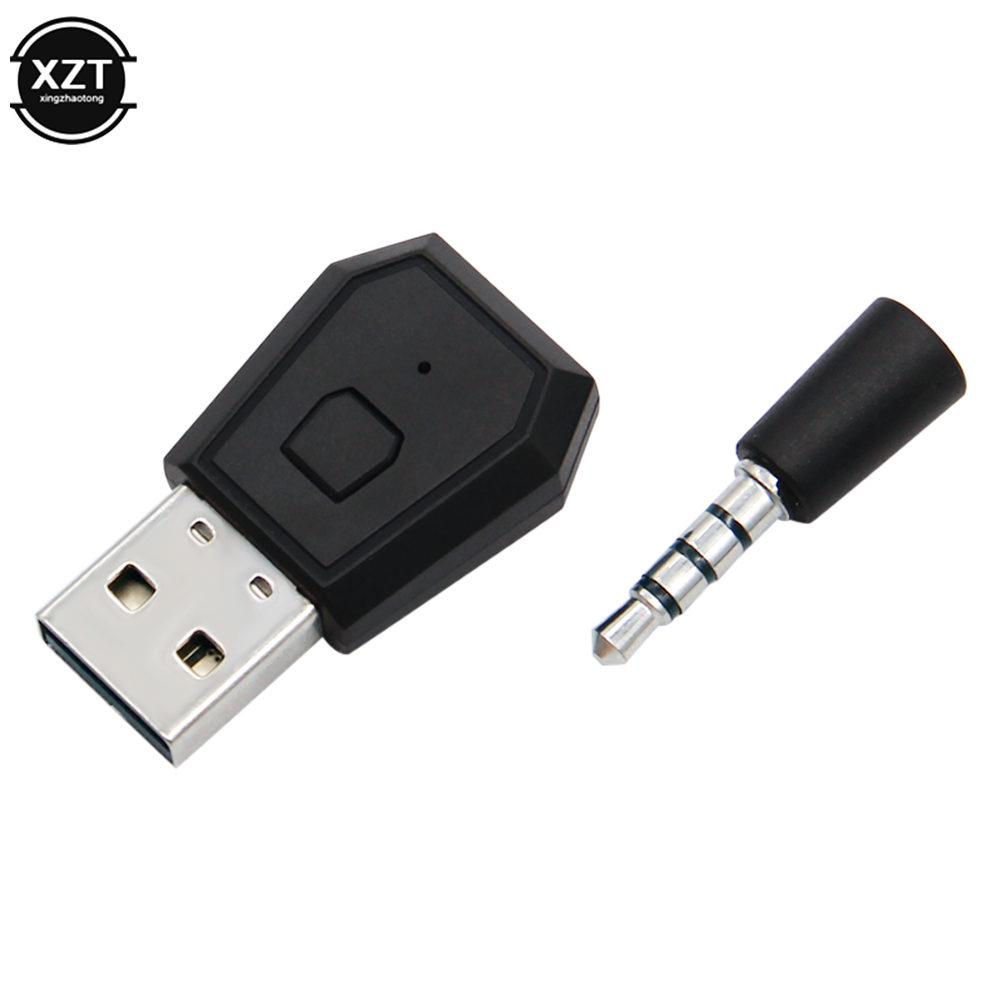 Bluetooth dongle for PS4 3.5mm Bluetooth 4.0+EDR USB adapter USB adapter for PS4 stable performance Bluetooth headset