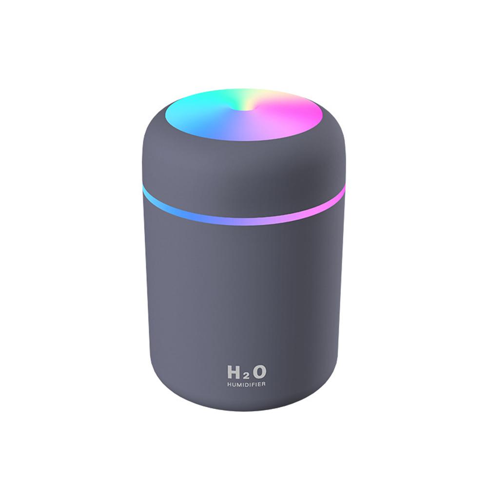 Air Humidifier Essential Oil Diffuser Aromatherapy Humidifier Car USB Aroma Diffuser Mini USB Air Humidifier With Night Light: green