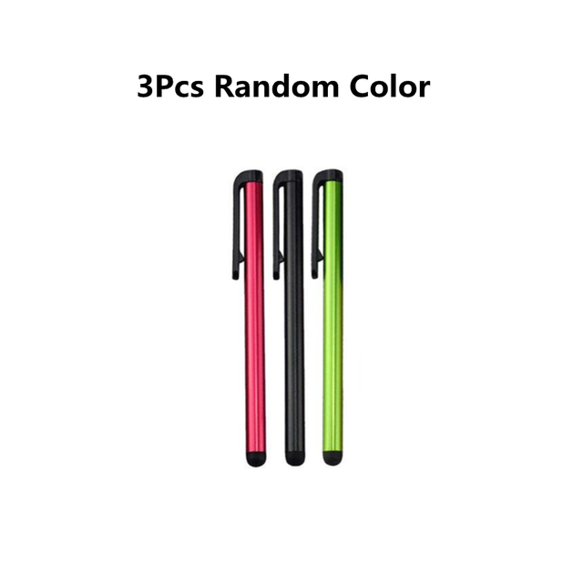 1/3/6/9Pcs Capacitieve Touchscreen Stylus Pen Voor Iphone Ipad Huawei Smart Telefoon Tablet Pc mobiele Telefoon Accessoires Willekeurige Kleur: 3Pcs