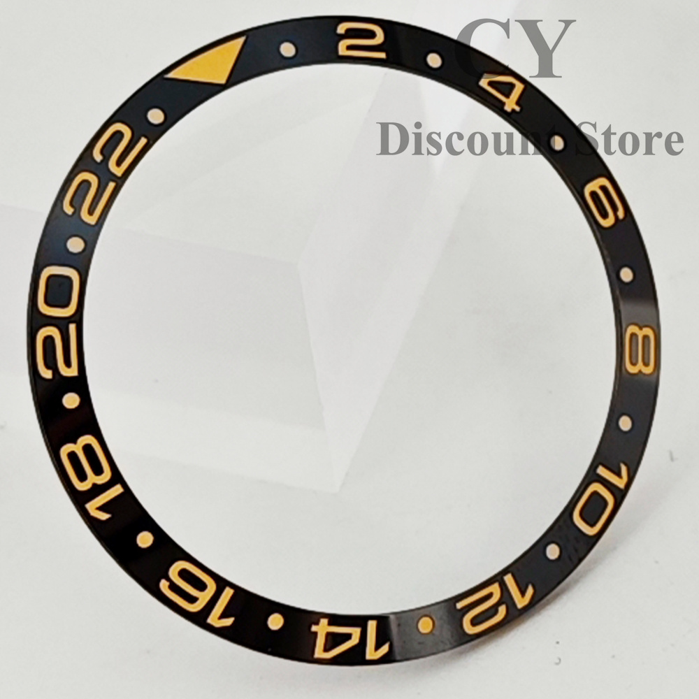 34mm Watch Bezel Insert Bezel Fit Automatic Watch Case For Ring Parts Automatic Watch Replacement: Blue