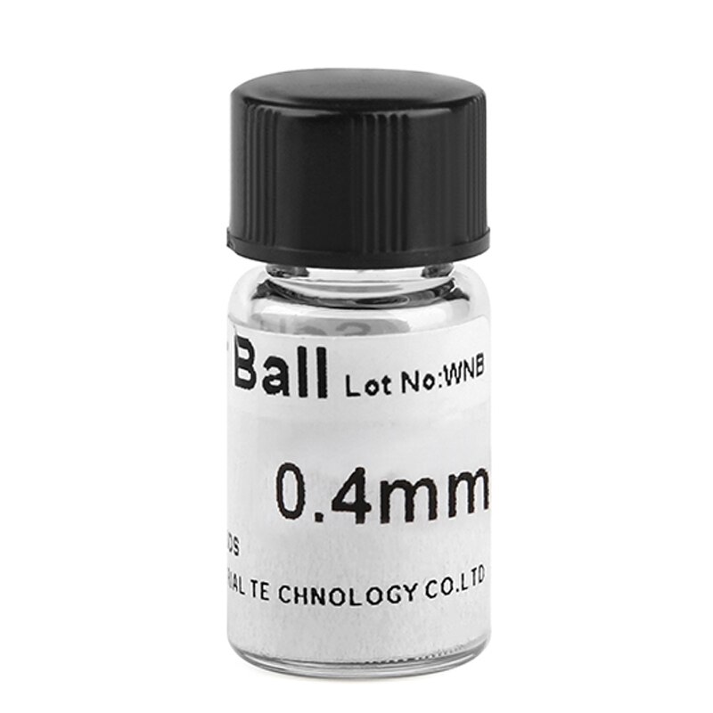 Bga reballing baller 0.2/0.25/0.3/0.35/0.4/0.45/0.5/0.55/0.6/0.65/0.76mm sn63/pb37 loddeball for bga reballing sjablong: 0.4
