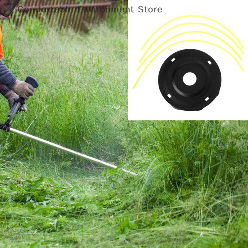 ALi/Stalen Grasmaaierkop Gratis 4-lijnen Vervanging Benzine/Lithium Grastrimmer Hoofd Verwijdering Van Tuin Onkruid Bosmaaier Deel