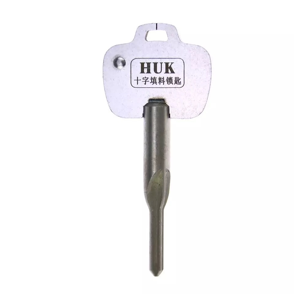 Huk Cross Key Cross-Gevuld Sleutel Slotenmaker Sleutel Voor Slot Multifunctionele Pick Master Kruis Sleutel Roestvrij Stell Emergency Key