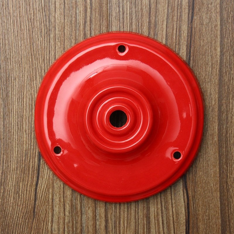 Veggfeste 105mm keramisk lampefot retro vintage takkrok krokholder tallerken 100mm lysekrone pendellampe lampeholder