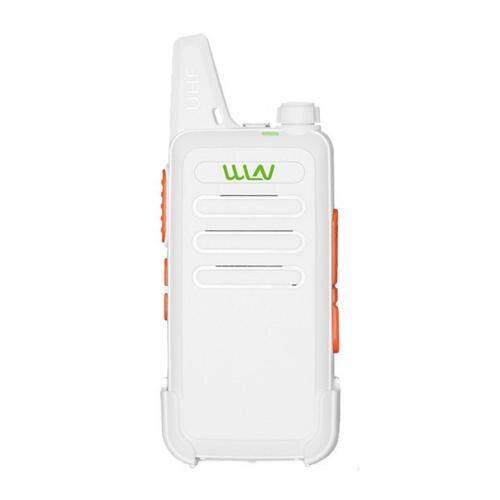 Nowy KD-C1 przenośny ultra-cienki ładowania USB ręczny dwukierunkowe radio bezprzewodowy domofon Dropship: biały