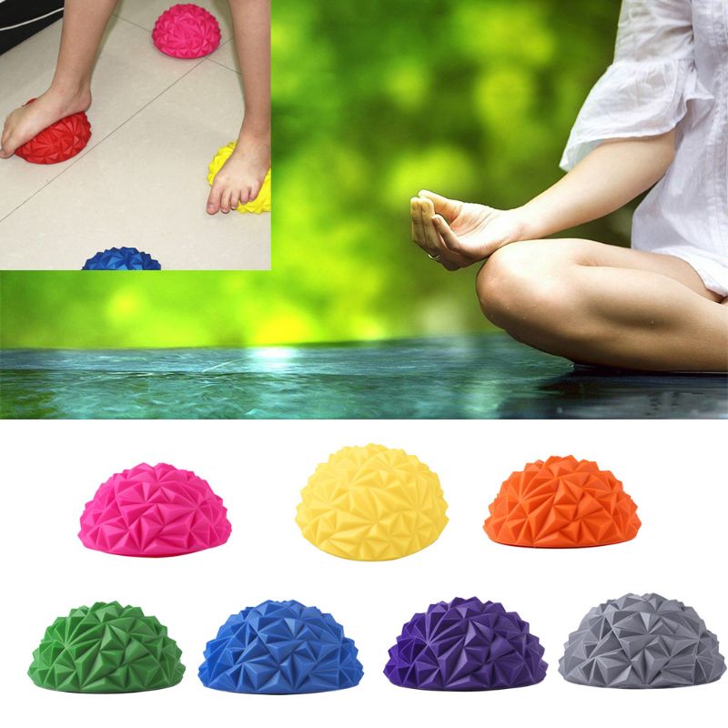 Yoga Half Ball Physical Fitness Equipment Exercise Balance Ball for Gym Pilates