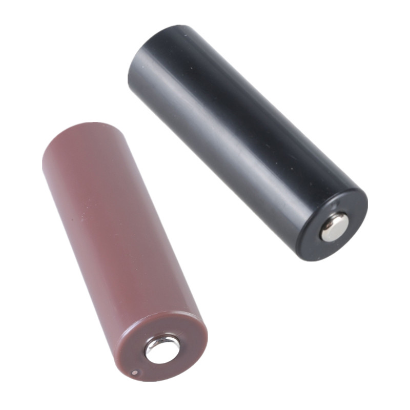 18650 bis 21700 Batterie-Adapter-Hülle, Schwarz. Konvertieren Sie Ihre Batterien für eine größehe Nutzung in Taschenlampen, Handy, Mobiltelefon Stromversorgung