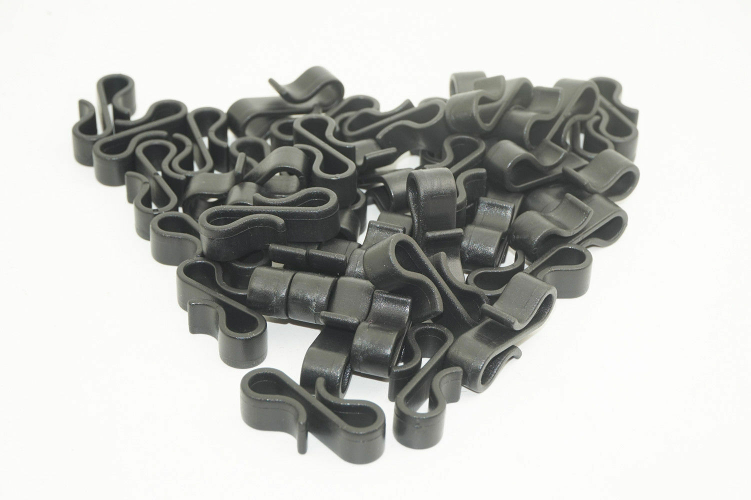 50 Mini Gutter Hooks Clip Hanging Birthday Party Led Lights House Garage Office