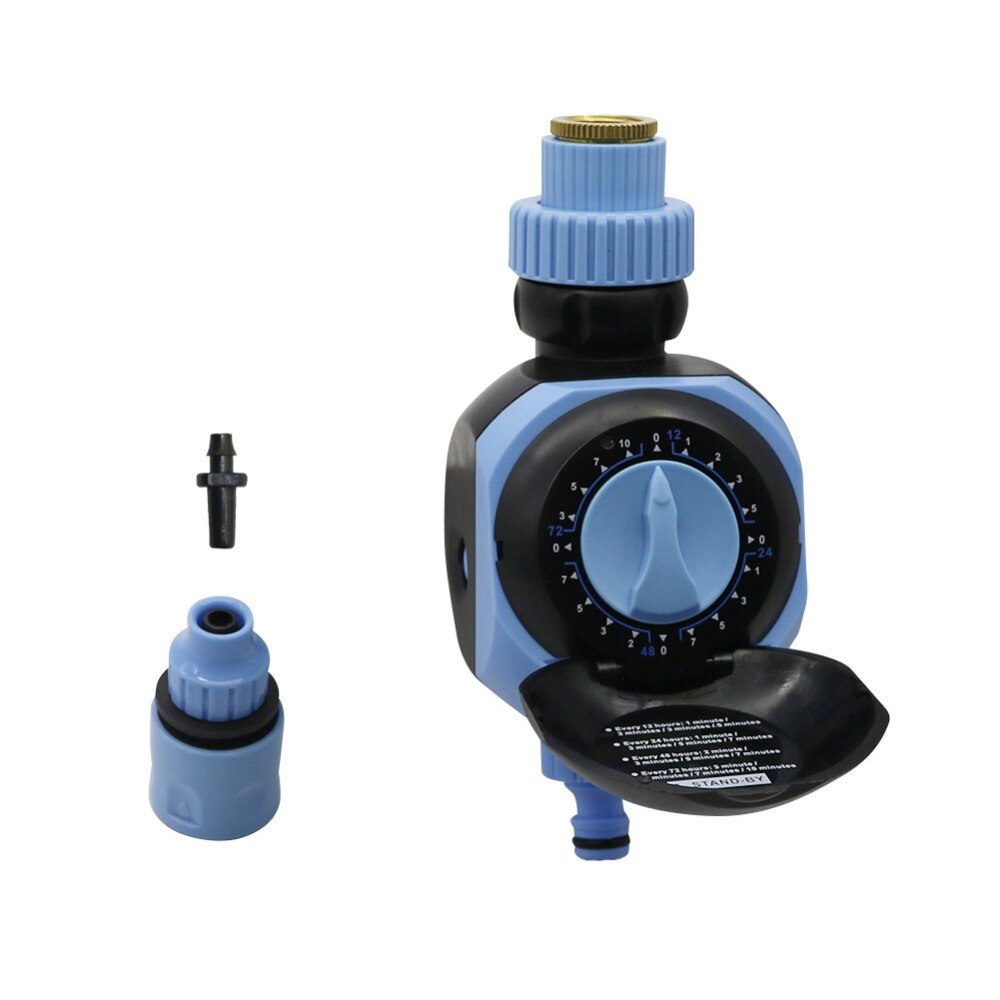 Elektronisk automatisk bevattningstimer vattentät hemträdgård bevattningstimer styrsystem 1 urtavla