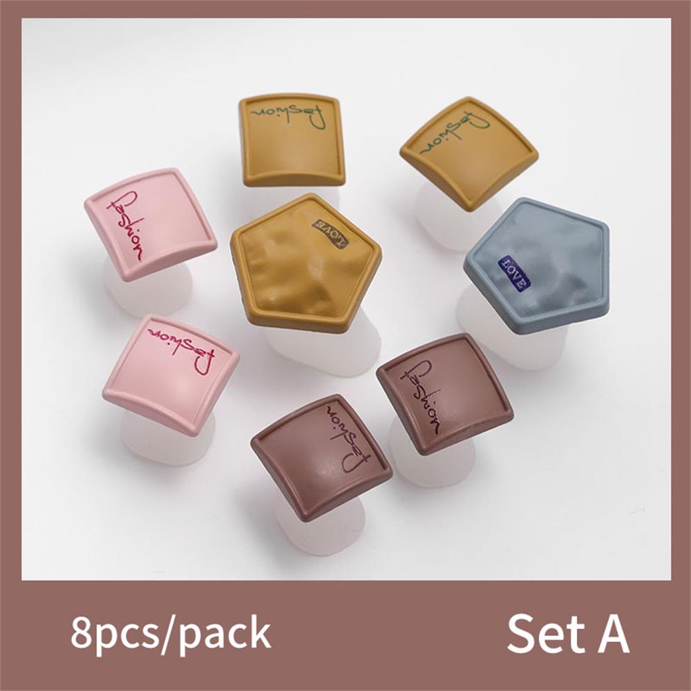 8Pcs Silicone Toe Separator Daisy Flower Pearls Charming Foot Divider Form Salon Manicure Pedicure Care Nail Art Tools: A