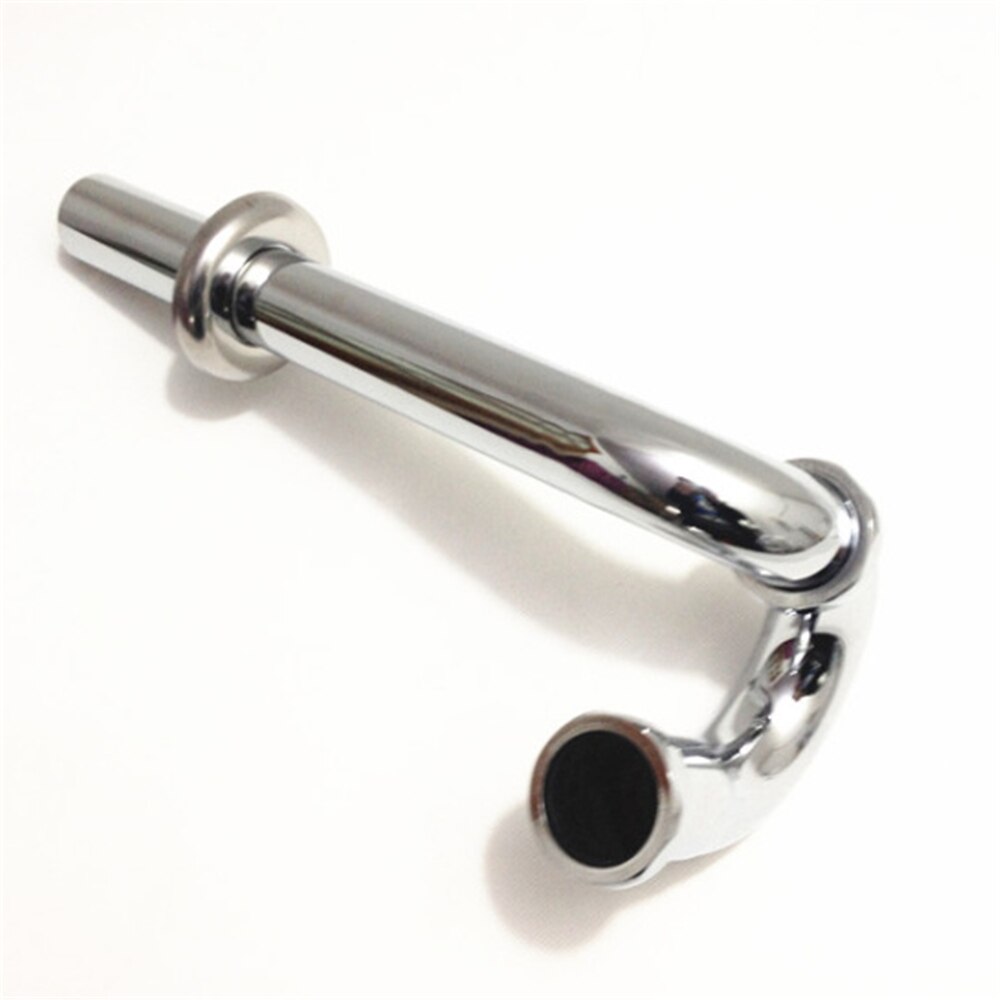 All Copper Thickened Water Trap P-bend Washbasin Washbasin Wall Row-type Underwater Sink Anti-return Smell And Deodorant