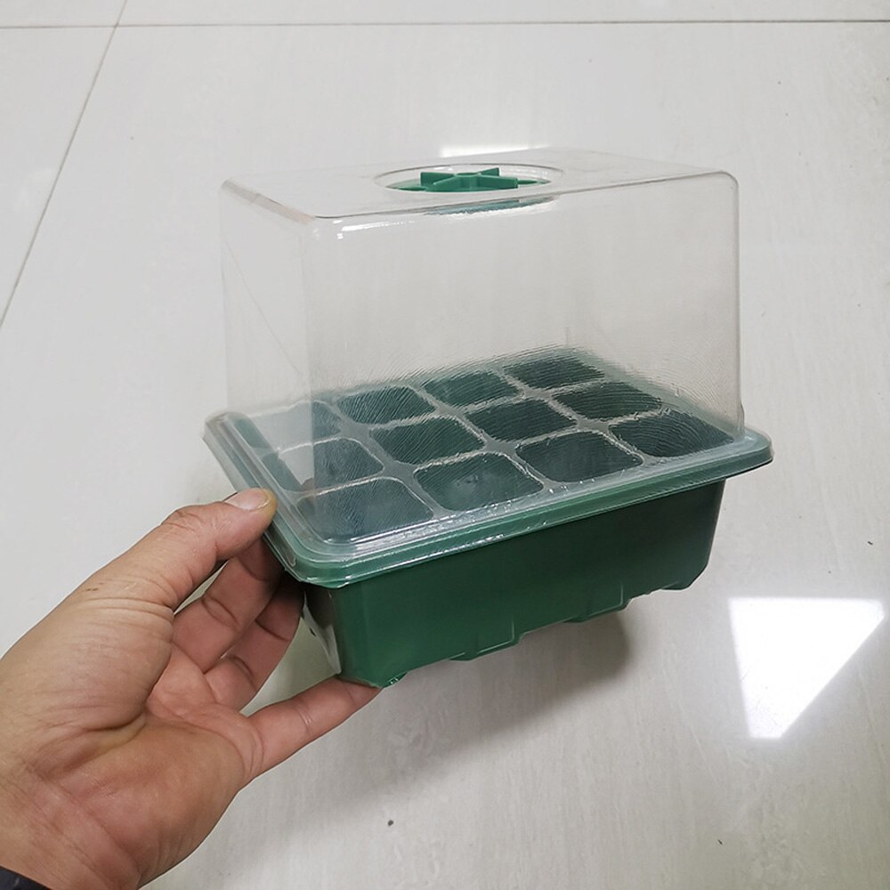 Plant Growth Box Plastic Spring Seedling Bag Flower Pot Practical Insulation