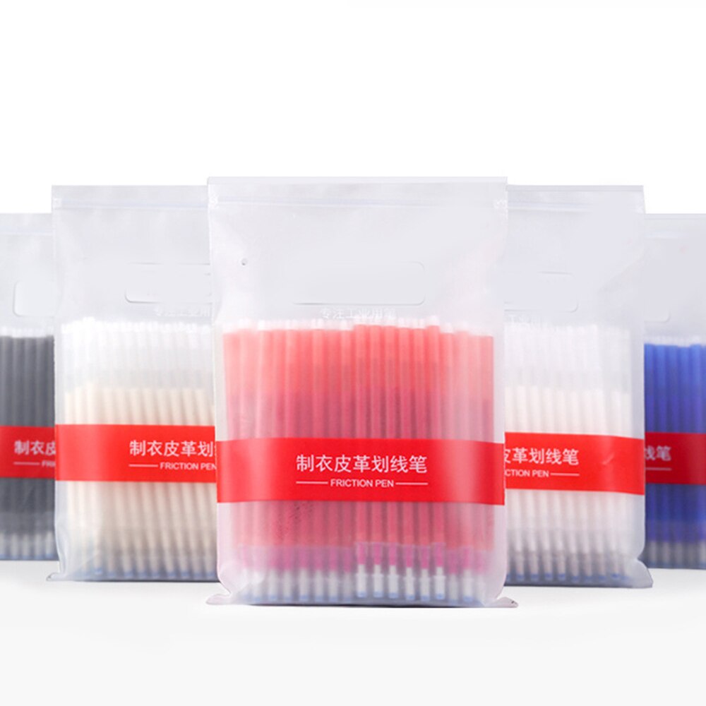 100 Pieces Pen Refills Heat Erasable Fabric Marking for Sew Quilting Dressmaking Garment Cutting Stainless Steel H-best