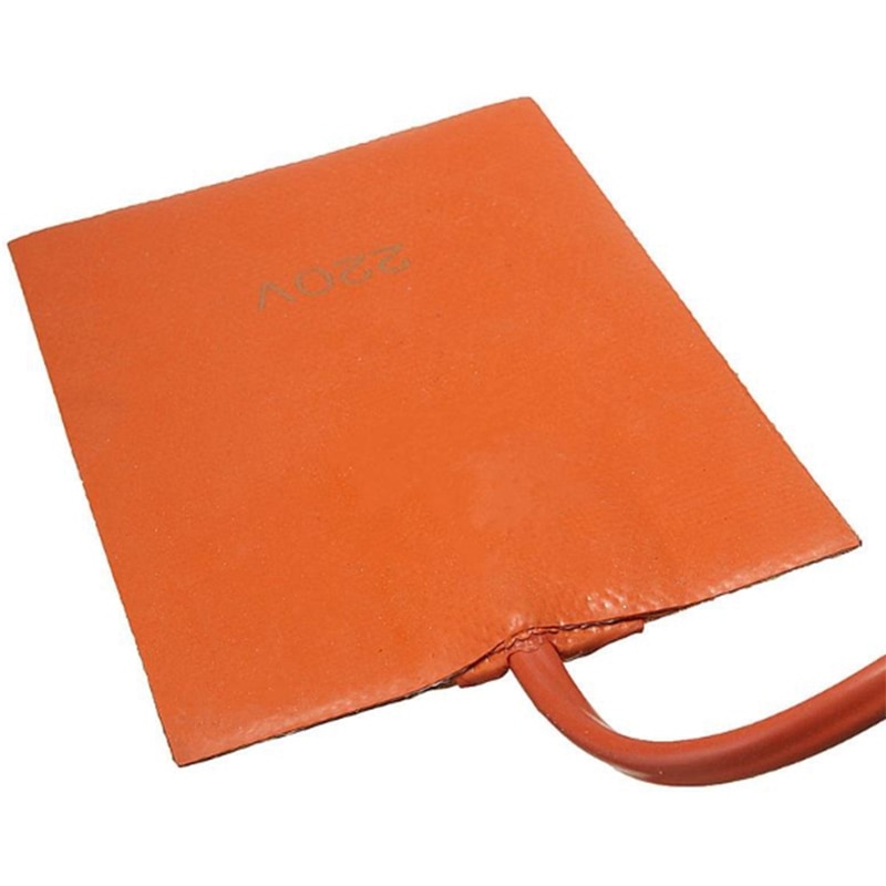 250W Heater Pad Engine Block Hydraulic Tank Heating Plate Oil Pan Sump Tank Heater Pad with Eu Plug 220-240V 9X13Cm
