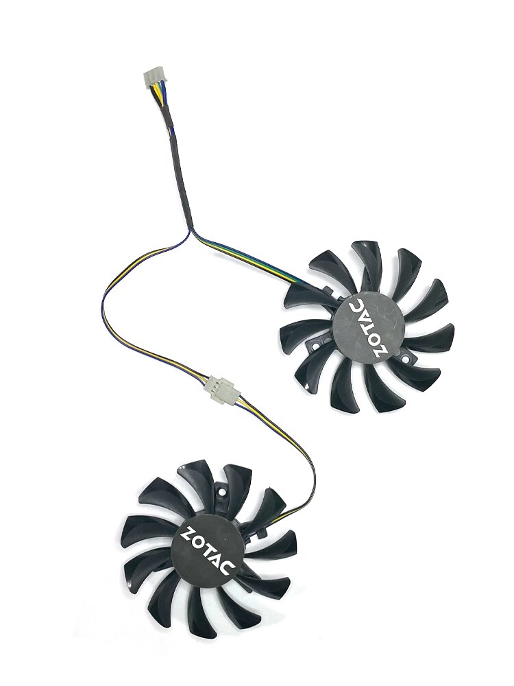Ventilador de refrigeración GA81S2U GA92S2H, Enfriador de 75MM, Zotac GTX 660Ti 650Ti BOOST GTX 970, ventilador de refrigeración de tarjeta gráfica