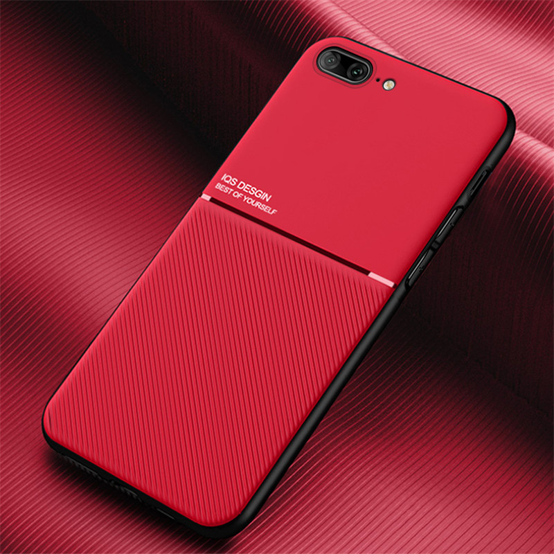 Magnetische Case Voor Iphone 7 Case Magnetische Telefoon Case Op Hoesje Iphone 7 Plus Case 360 Siliconen Cover Voor iphone7 7 Plus Cover: iPhone 7 / Rood