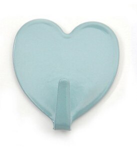 Porte-serviettes adhésif porte-clé mural | 1 pièce, sac en métal, crochets de porte-serviettes, porte-Robe accrochable mural, crochets de rangement pour cuisine, salle de bain: Blue