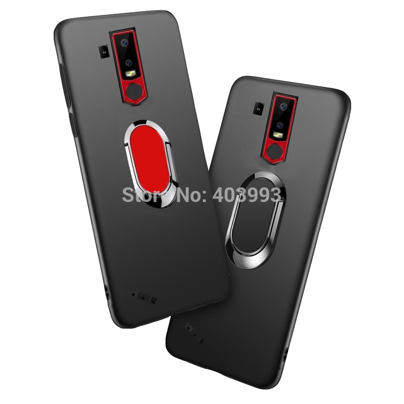 Case On For Ulefone Armor X5 MT6763 Case For Ulefone Armor X5 Soft Magnetic Magnet Car Finger Ring Case For Ulefone Armor X5