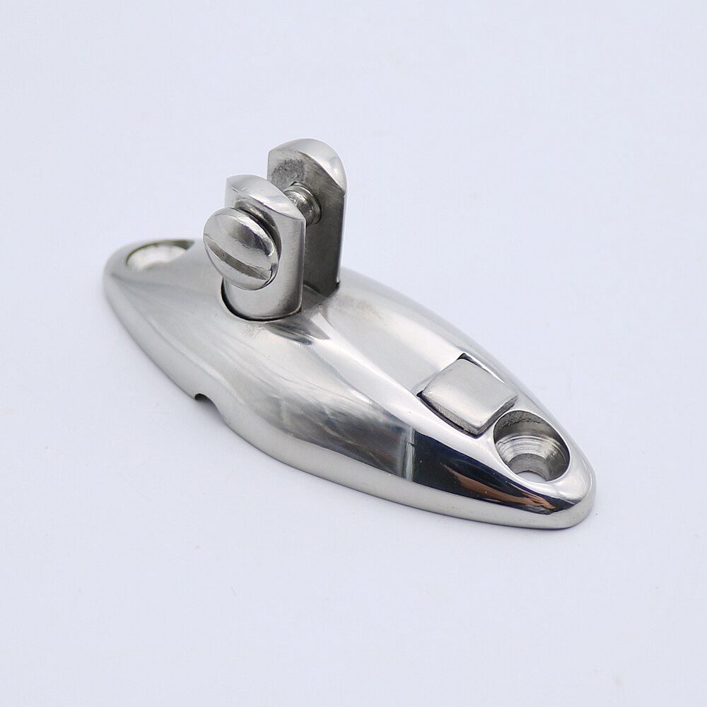 Quick Release Marine Boat Deck Hinge Mount Stainless Steel Bimini Top Hinge
