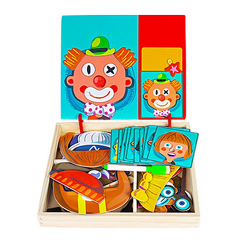 Magnetische Puzzel Kinderen Intellectuele Ontwikkeling Speelgoed Multifunctionele Jongen Meisje Baby Kleuterschool Vroege Onderwijs