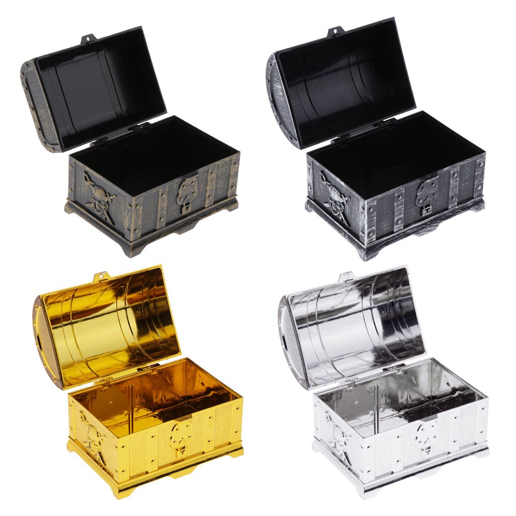 Pirate Treasure Chest for Seeking Treasure/Role-play/Family Game/Pirate Game