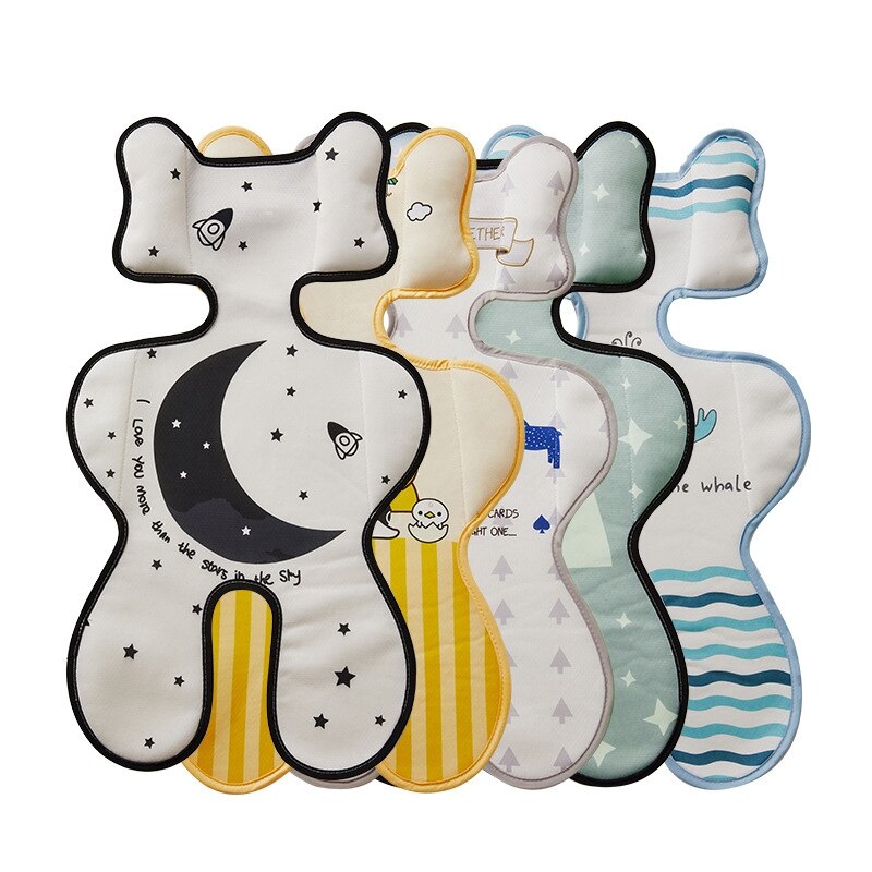 Baby Sommer Kinderwagen matt Atmungs Kinderwagen Kühlung Pad Kleinkind Kinderwagen Zubehör Eis Seide Sitz Pad Kleinkind Warenkorb Matratze