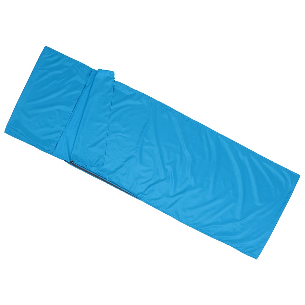 Tomshoo kampeerslaapzak, lazy bag 70*210cm outdoor hiking polyester pongee gezonde slaapzakvoering met kussensloop: Rood