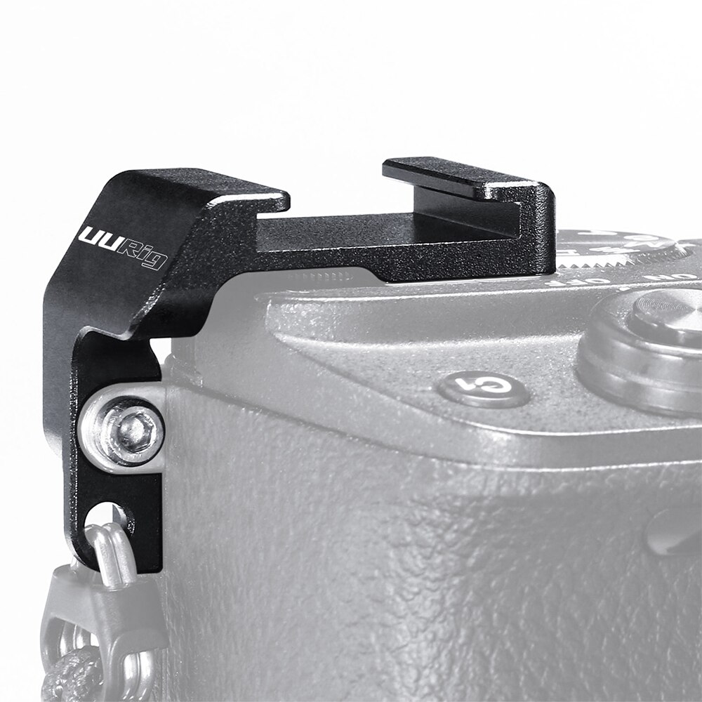 Adaptador de montaje del convertidor de la Cámara UURig para la expansión del micrófono de la luz LED Compatible con Sony A6400 accesorios de fotografía estudio