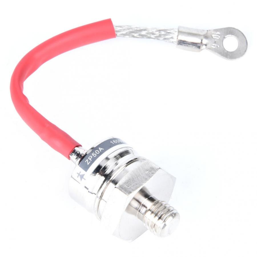 Rectifier Diode1600V Spiral Type Rectifying Rectifier Diode 12mm Male Thread Diodes start motor capacitor Rectifying Diodes