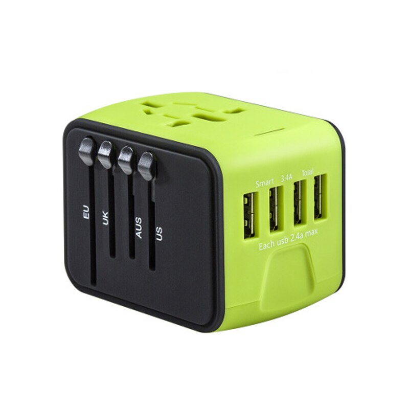 Universal Travel Charger Adapter, Can Travel With EU US UK AU Plug. Universal Travel Power Charger Socket
