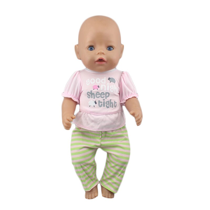 Puku 17 tuuman vauvanukkelle 43cm vaatteita: 09
