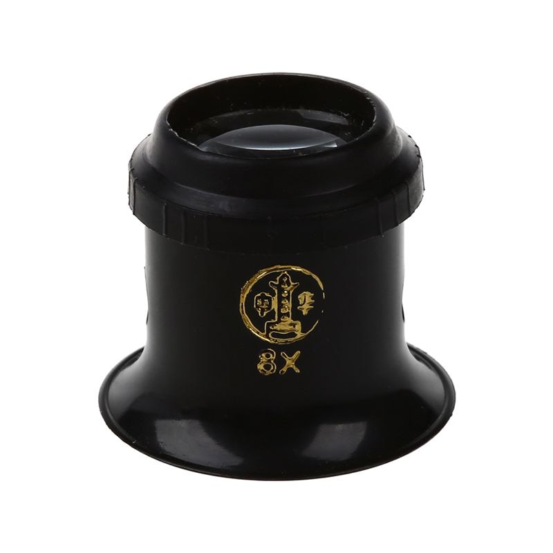 8X watchmaker's loupe magnifying glass eye loupe jewelry magnifier jeweler eyepiece