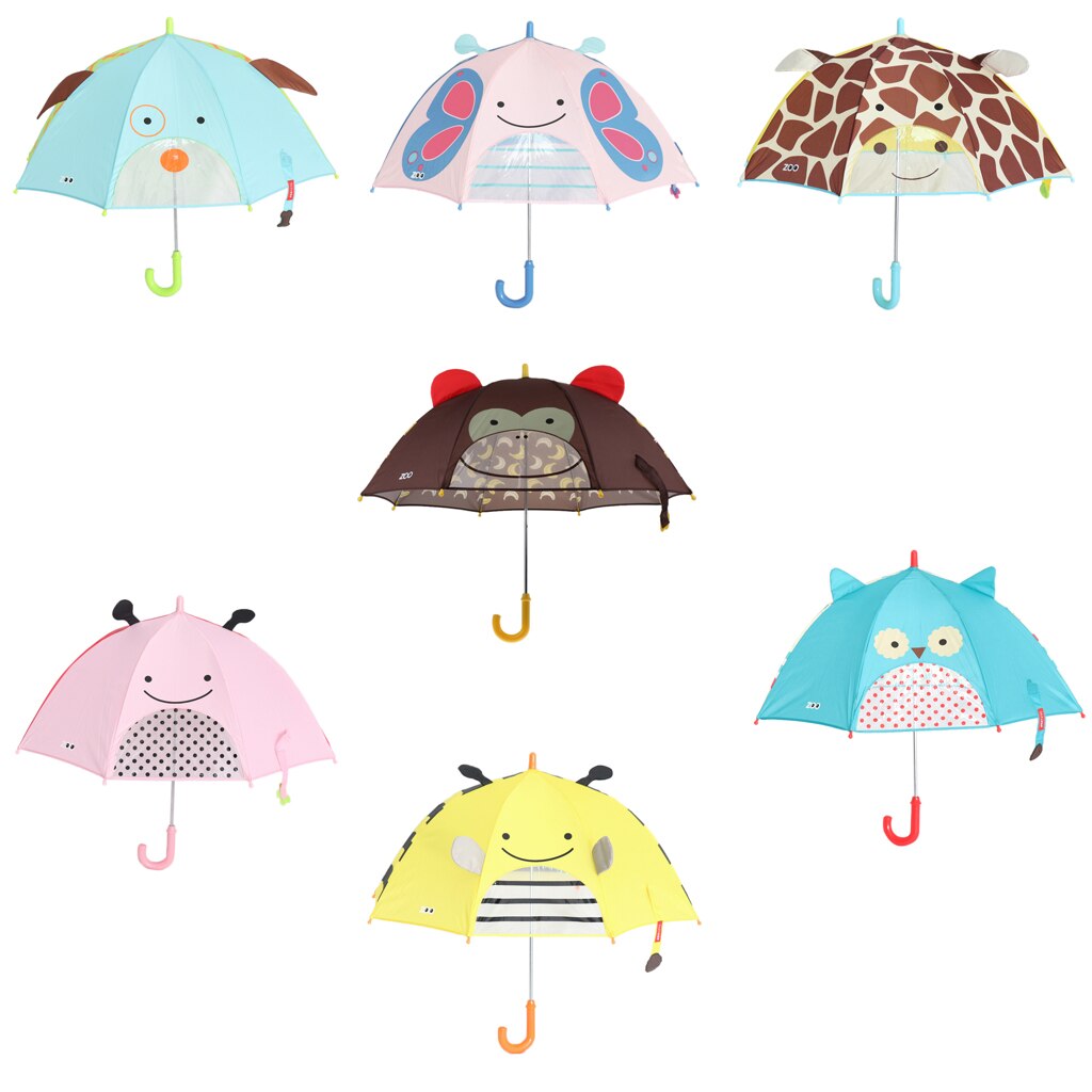 Lovely Cartoon 3D Animal Children Umbrella for Kids Students Cute Umbrella