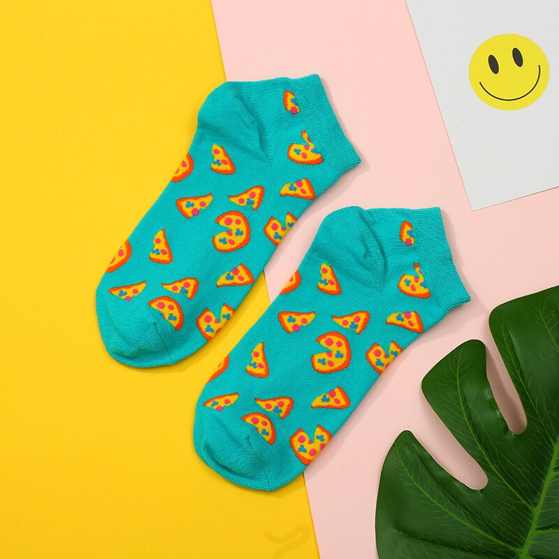 Novelty Food Pattern Socks - Funny Kawaii Cotton Casual Crew Socks for Kids: 3