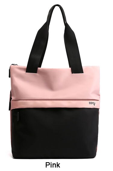 Piler Shopper Bag Tote Nylon Handtas Vrouwen Tas Oxford Vrouwelijke Pouch Schouder Tas Causale Dames Hobo Tas: Roze