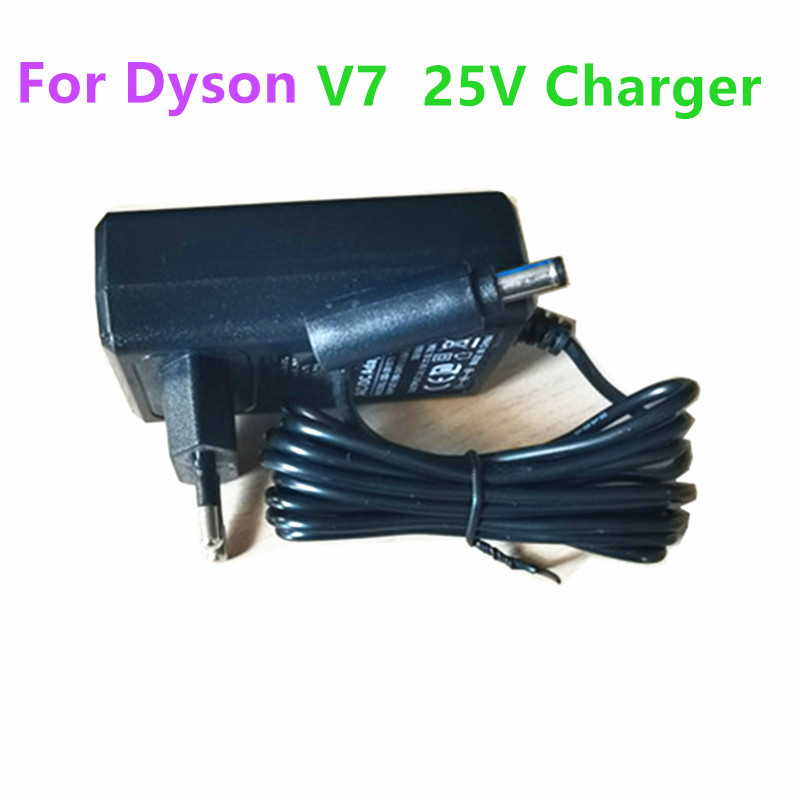 100%  dyson  v7 batterie 21,6 v 98000 mah li-lon akku für dyson  v7 batterie tier pro staubsauger ersatz: 25v ladegerät